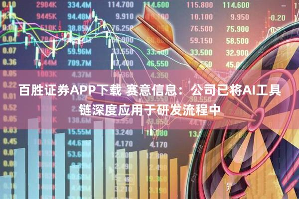百胜证券APP下载 赛意信息：公司已将AI工具链深度应用于研发流程中